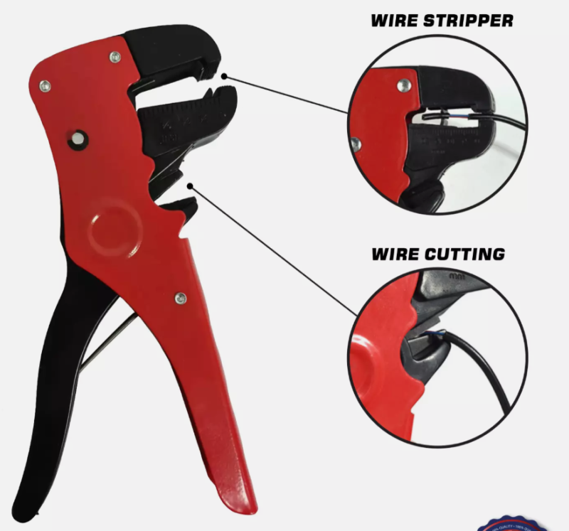 2pc Wire Strippers Set Automatic Wire Stripper & Wire Crimping Pliers Adjustable - Image 6